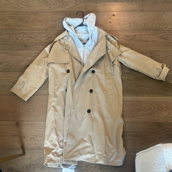 J.ING Susana Wheat Belted Trench Coats | Camel - Picture 8 of 9